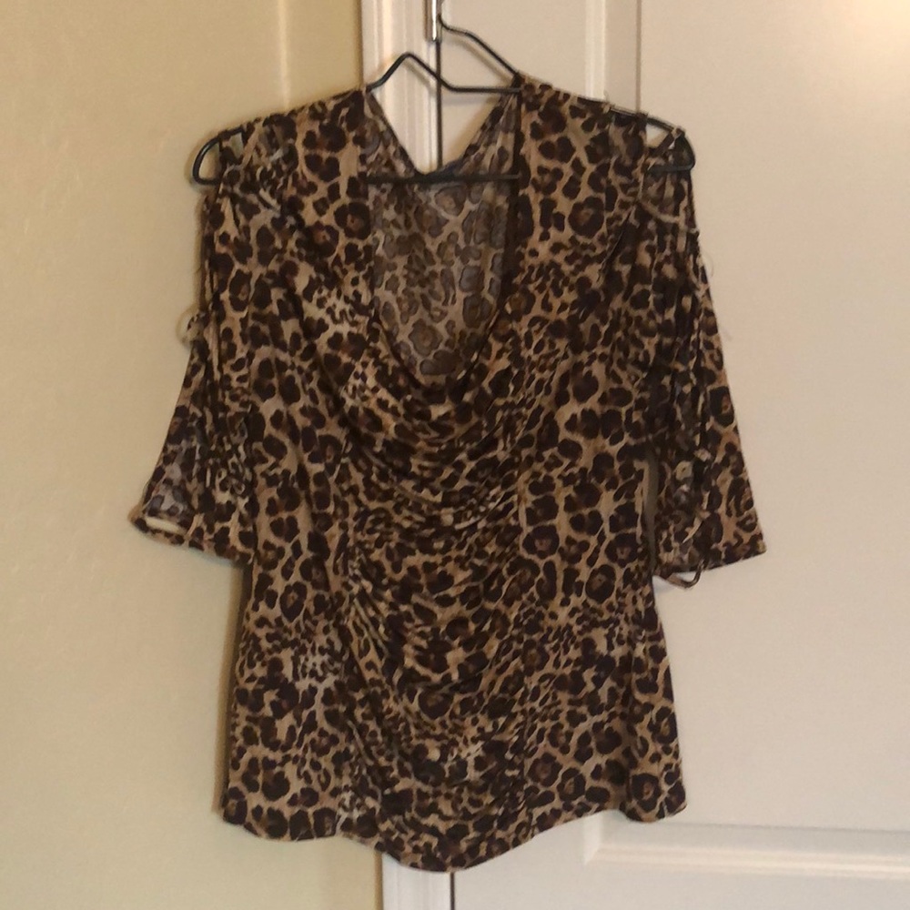 Leopard print blouse🔥🔥💥